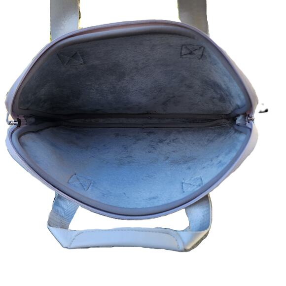 Customized Butterfly Neoprene Laptop Sleeve Tech Pouch Travel Set - Picture 8 of 12